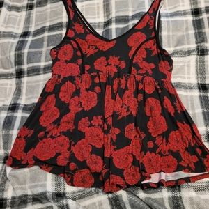 Torrid peplum top